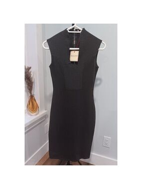 Tags Still On Small Rolla Coster  Womens Dress Gray Zip Up Tank Dress